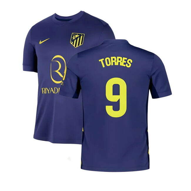 Torres 9 Atletico Madrid Football Club Fan Jersey - Adults Version