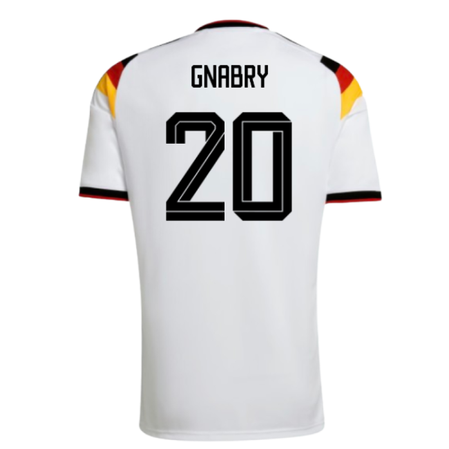 Licensed Copy Germany Home Supporter Shirt for Adults (Gnabry 20)