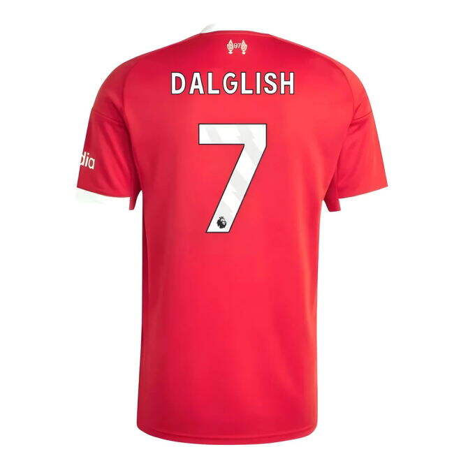 2025-20 Liverpool Home Football Kit Dalglish #7 L M S