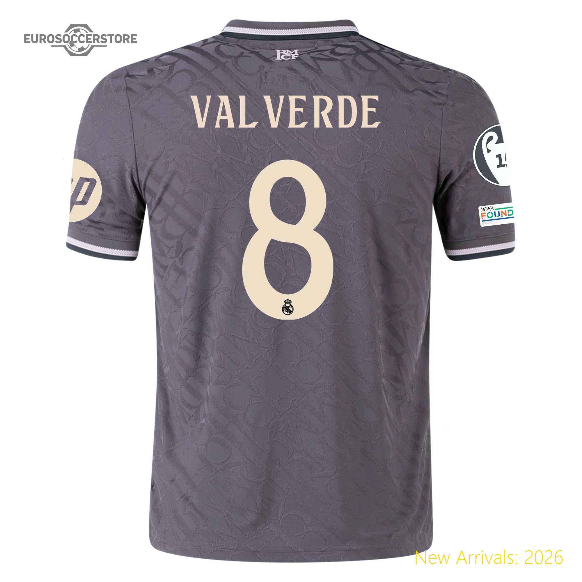 League Approved Sleek Design Men Rma Team Third Elite Jersey 2023