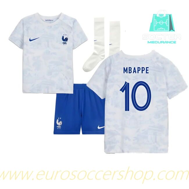 2022-2023 France Away (Mbappe 10)