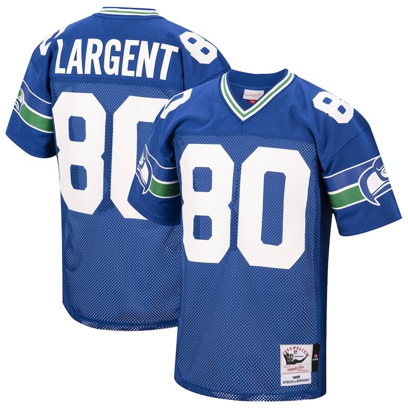 None Steve Largent SEA Seahawks Game-Ready Collector's Item Game Day W
