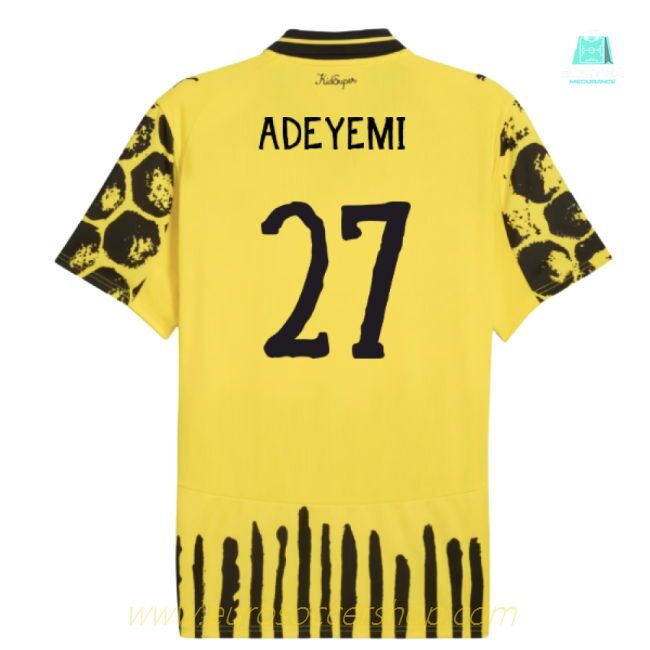 2025-2026 KIDSUPER x Borussia Dortmund CWC Home Shirt (Adeyemi 27)