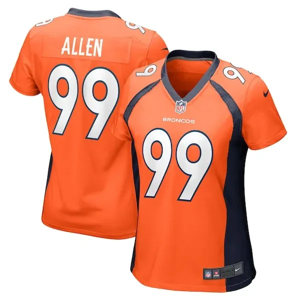 Performance None Game Jersey - Premium Orange NFL Fan Jersey | Game...