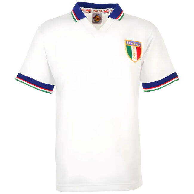 Wholesale Italy 1982 World Cup Away Retro Football Shirt Beautiful