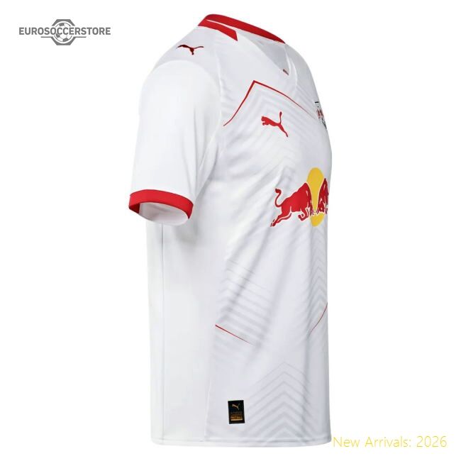Popular Popular 2025-2026 Red Bull Leipzig Home Shirt