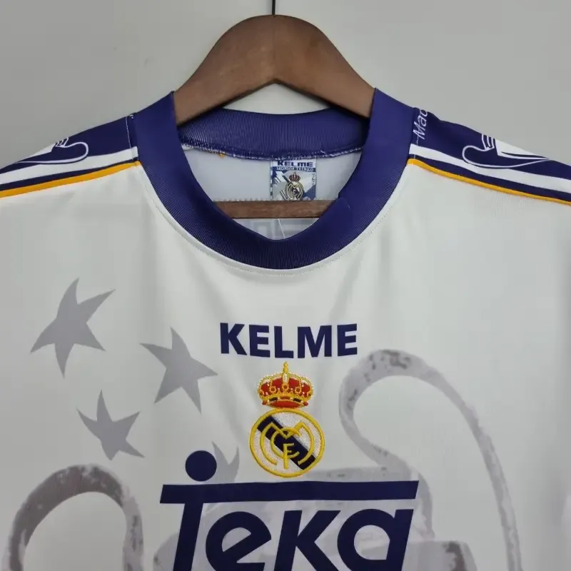 1997-1998 Real Madrid Champions League 7 Commemorative retro kit