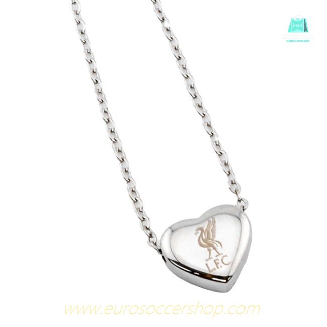 Liverpool FC Stainless Steel Heart Necklace