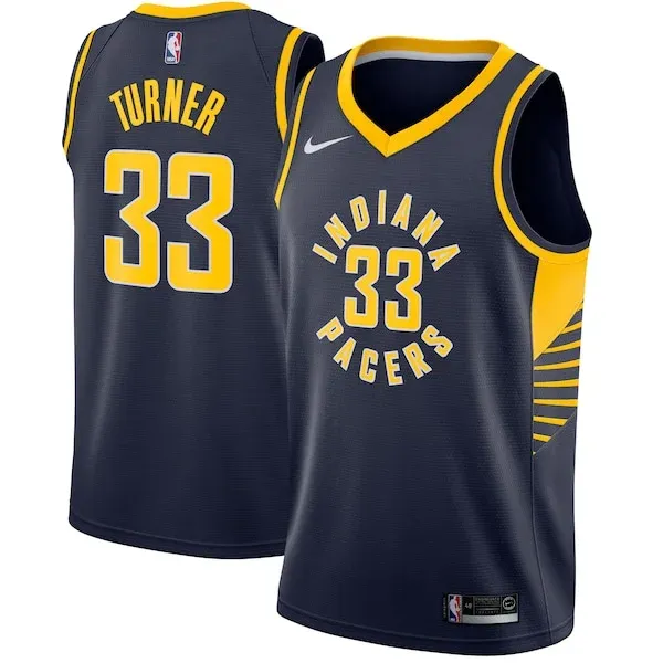 Championship Myles Turner IND Swingman Jersey - Cost-Effective