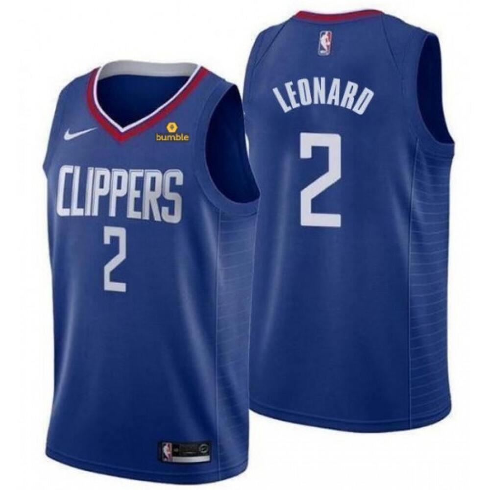 Limited Edition Jersey Kawhi Leonard2 - Blue - Basketball Fan Gear