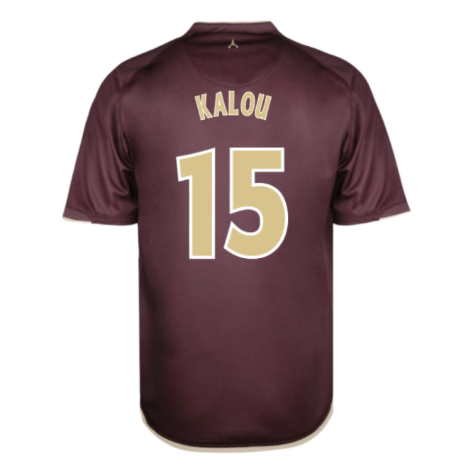 Official Licensed Enthusiastic Psg Psg Away Retro Shirt Kalou #15 ...
