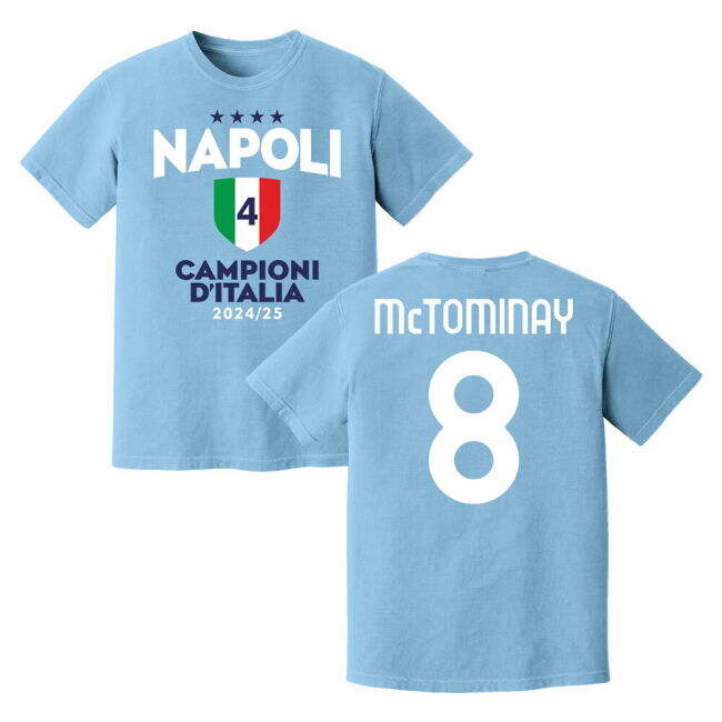Superior Napoli Supporter Tee Official Merchandise Licensed Product