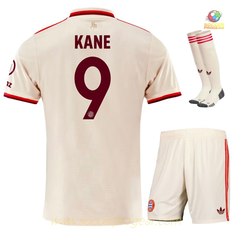 Football Team Jersey Football Jersey Set Youth'sren's Bayern Munich Third 2024/25 Collection Kane