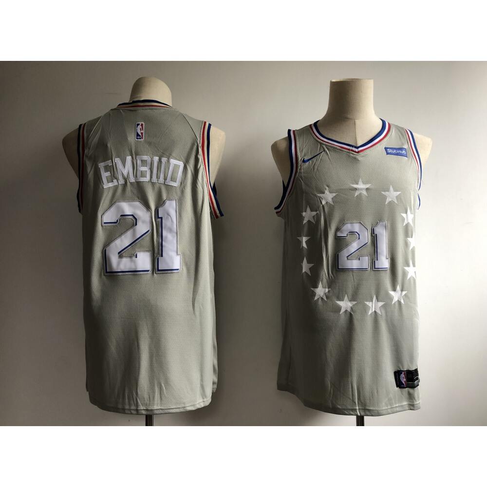 Performance Performance Men's PHI #21 Joel Gray Basketball Jersey