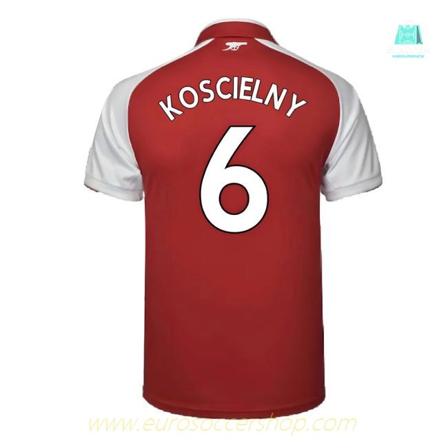 Arsenal 17/18 Home Football Shirt Adult Size XS ((Excellent) XS) (Koscielny 6)