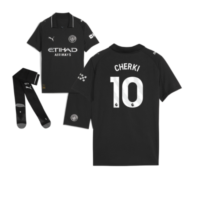 2025 Edition Lightweight Man City Away Game Jersey (Cherki 10)