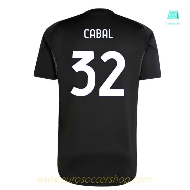 2025-2026 Juventus Training Shirt (Black) (Cabal 32)