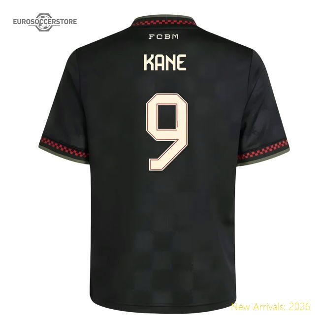 2025-2026 Bayern Munich Change Jersey (kids) (kane 9) - Concept Creation