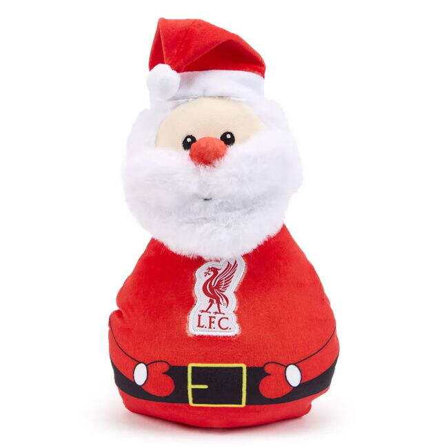 Liverpool FC Plush Santa - fan gear