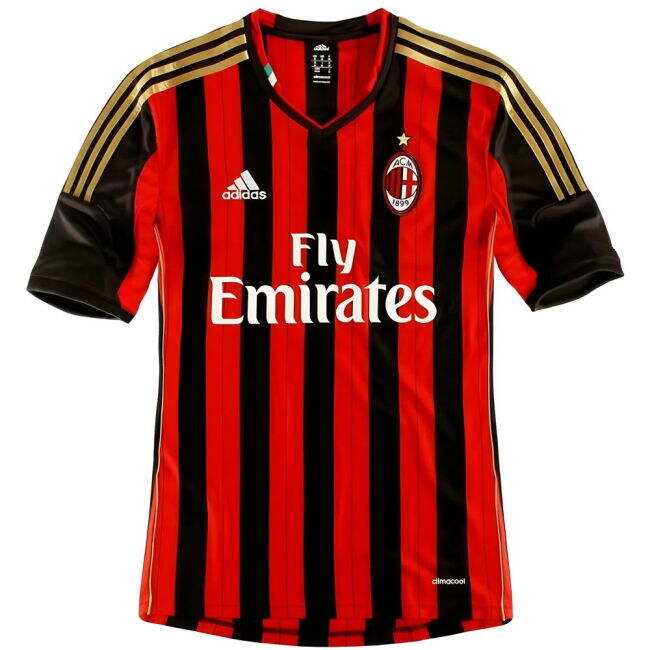 AC Milan Home Shirt (XSB) Honda #10 (Mint) Quick Dry Antibacterial