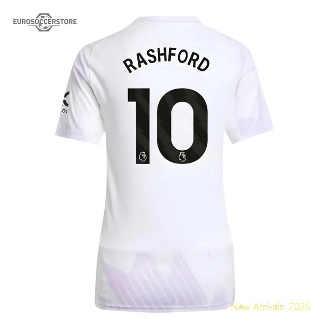 Premium 2025-2026 Man Utd Away Shirt (womens) (rashford 10) - Premium