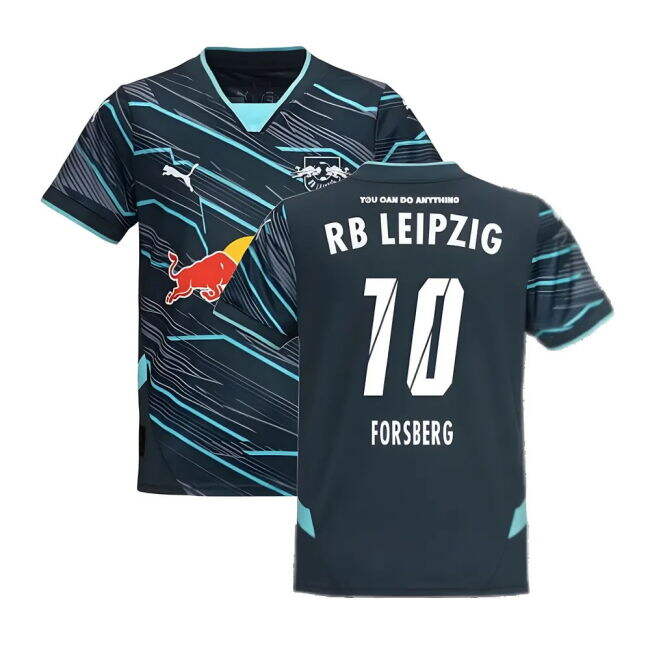 2024-2025 Red Bull Leipzig Third Shirt (Kids) (Forsberg 10)