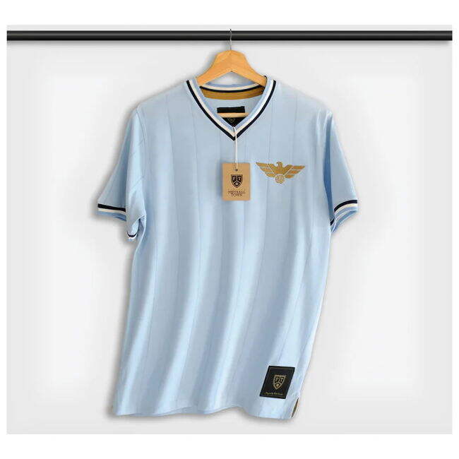 Lazio Home Shirt Stretch Fabric Lightweight Durable Stitching