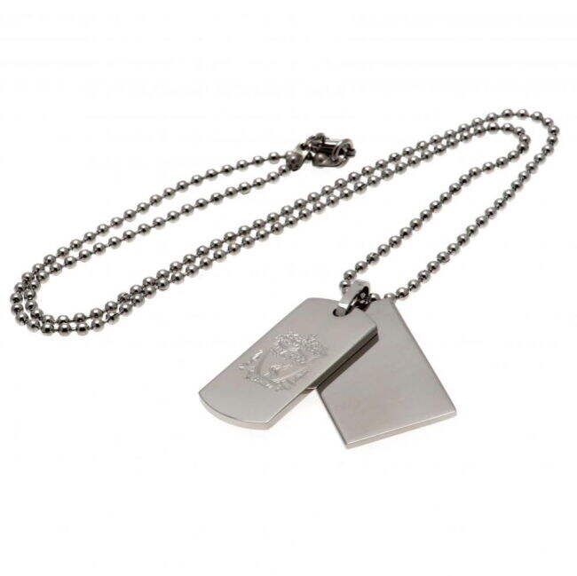 Liverpool FC Double Dog Tag & Chain - game day