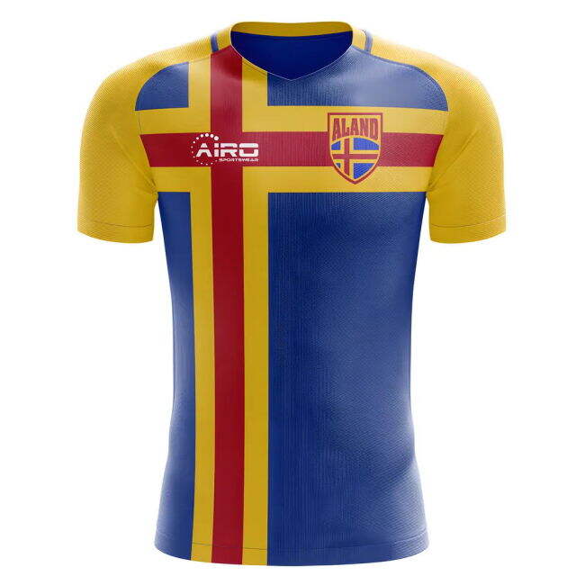 2025-2026 Aland Islands Home Concept Football Shirt