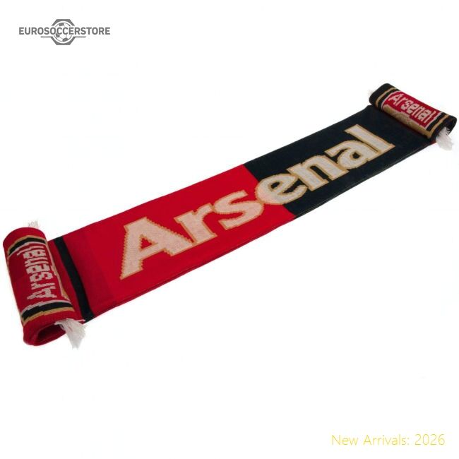 Premium Arsenal Fc Split Scarf - Premium Quality Football Apparel For