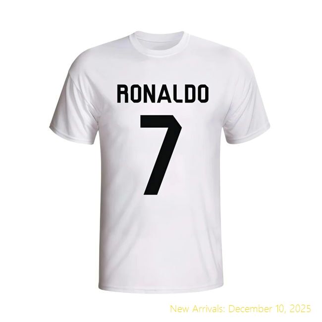 Real Madrid (rm) T-shirt - Featuring Ronaldo - Team Spirit