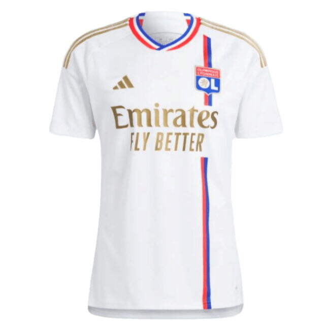 Genuine Olympique Lyon Home Jersey 2023-2024