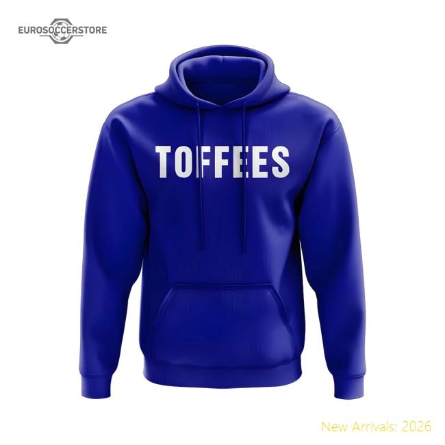 Premium Everton The Toffees Hoody (blue) - Premium Quality Football