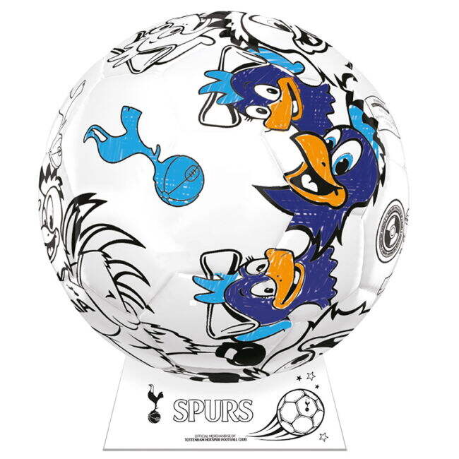 classic Tottenham Hotspur FC 'Colour In' Mini Football Set