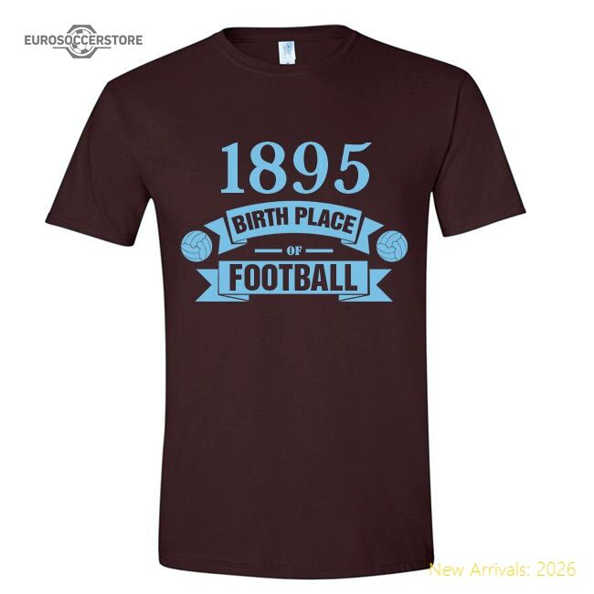 Authentic West Ham Birth Of Football T-shirt (claret) - Premium