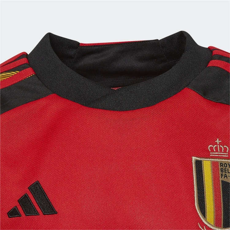 World Cup 2022 Belgium Home RedBlack Soccer Shirt Soccer Jersey -