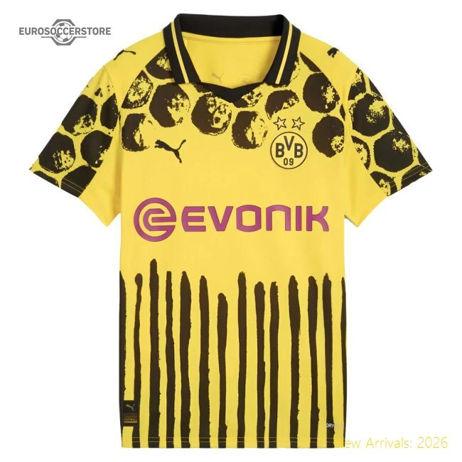 Premium-grade 2025-2026 Kidsuper X Borussia Dortmund Cwc Shirt