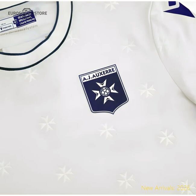 Popular Official 2025-2026 Auxerre Home Shirt