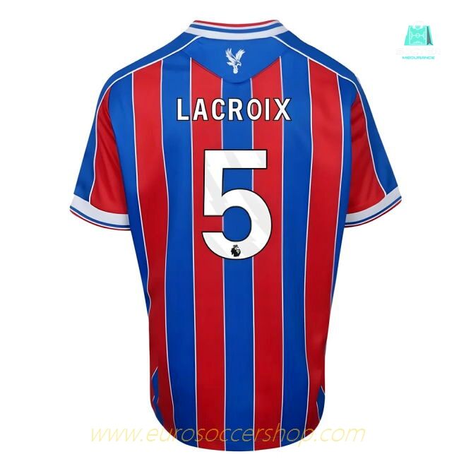 2025-2026 Crystal Palace Home Shirt (Kids) (Lacroix 5)