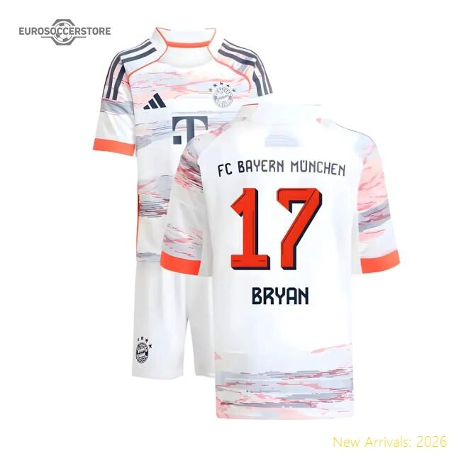 2025-2026 Bayern Munich Away Mini Kit (bryan 17) - Unique Style