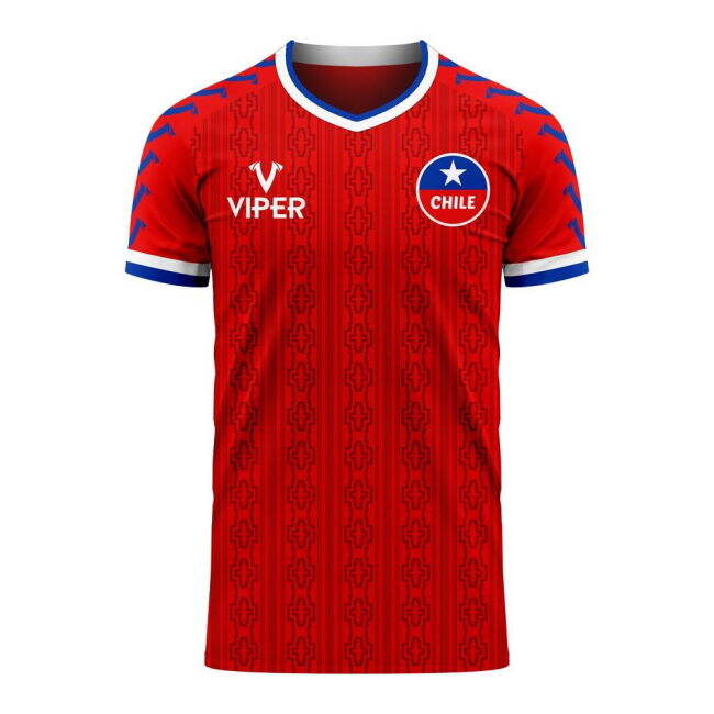 Chile 2025-2026 Home Concept Football Kit (Viper) (Your Name)