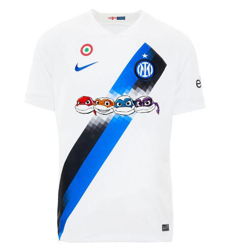 2324 Inter Milan X Ninja Turtles Away Soccer Jersey Football Shirt -