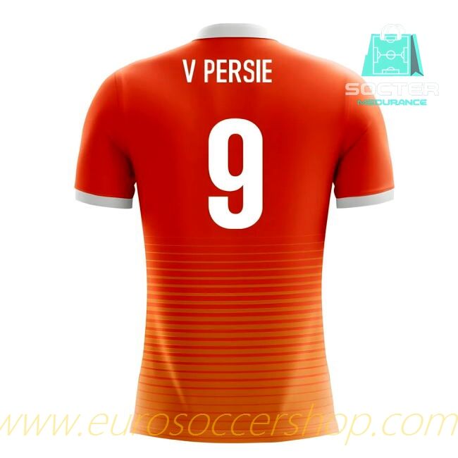 2025-26 Edition Holland Home Jersey Youth Version (V. Persie 9)