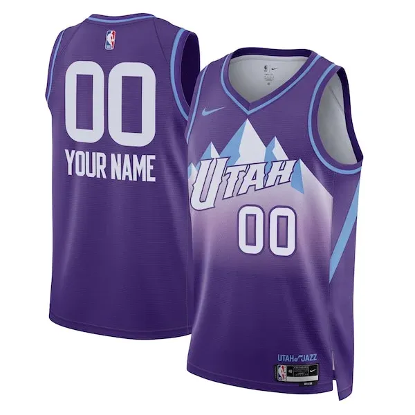 Utah Jazz UTA Swingman Jersey - vintage top-tier workout sports