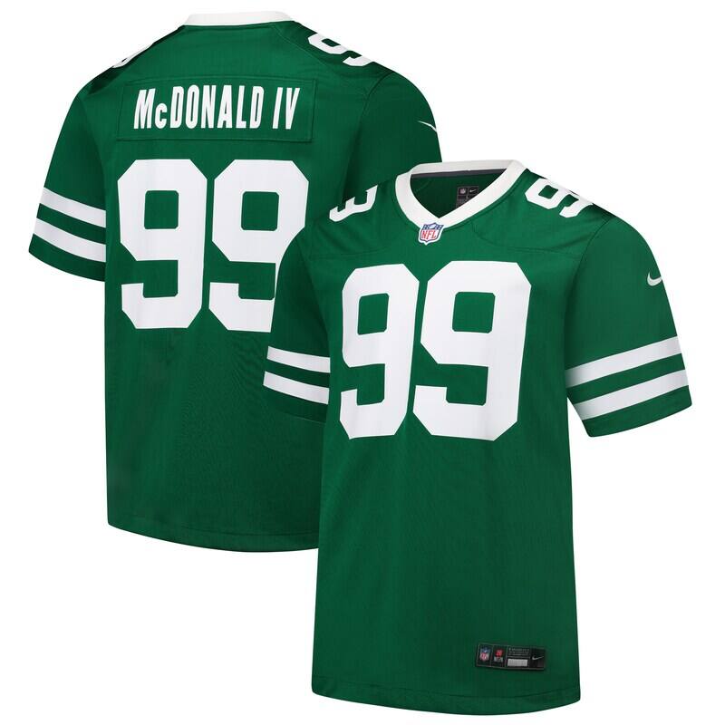 None Will McDonald IV New York Jets Great Value Fan Apparel Football A