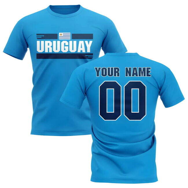 Uruguay Stylish Jersey Personalised