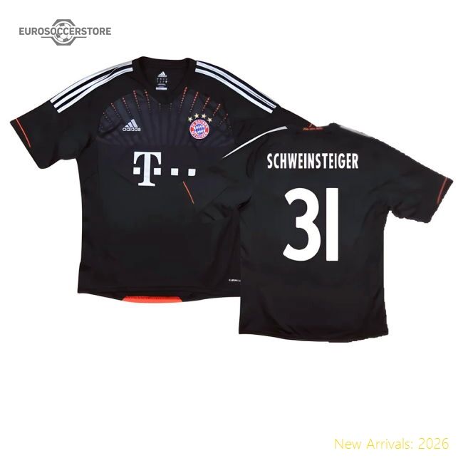 Bayern Munich 2012-13 Third Jersey (xxxl) (fair) (schweinsteiger 31)