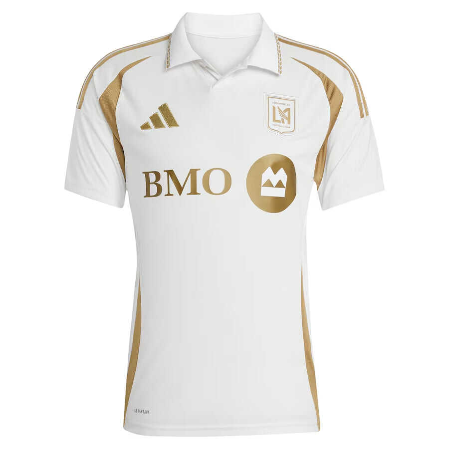 Fan Version Men's LAFC White 2025 Away Authentic Kit