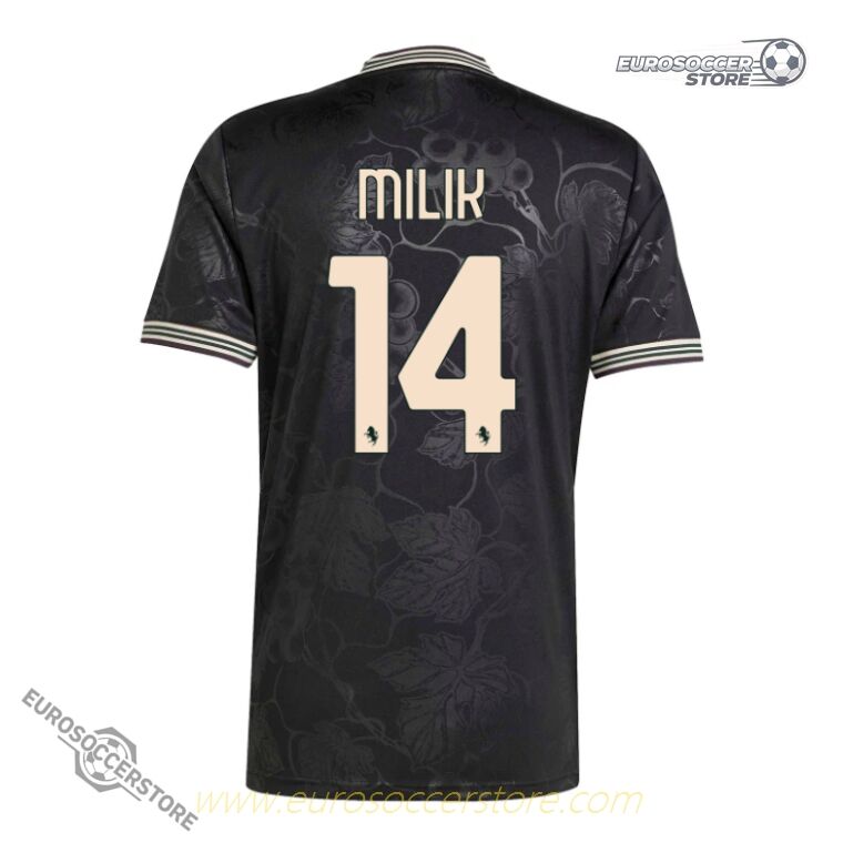 Juventus 25-26 Season Third Kit MILIK #14 Jersey