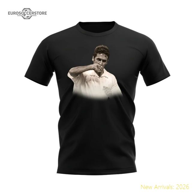 Excellent Raul Real Madrid Legend T-shirt (black) - Supporter Edition